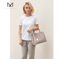 Sac à bandoulière en cuir PU de haute qualité style vintage 2026 pour femme, décontracté, grande capacité pour documents A4, avec fermeture éclair