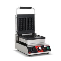 Gaufrier à carré 750w, haute qualité, Commercial avec CE, livraison gratuite
