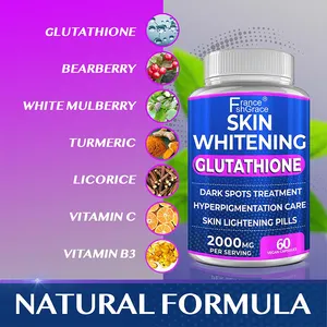 Effectieve Huid Lichter Supplement Vegan L-Glutathion Whitening Pillen