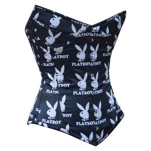 Corset amincissant respirant à compression élevée avec armatures, imprimé par sublimation, ODM, Play Boy |   Achetez maintenant - Product Image 1
