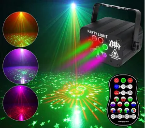 Wiederauf ladbarer Outdoor-Mini projektor Outdoor-Auto Dj Stage Laser Light Event Lighting