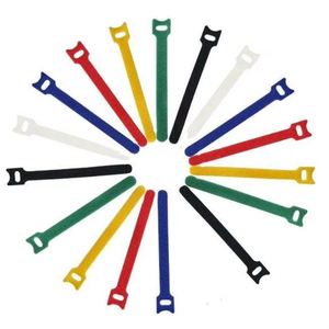 Sangles de vélo personnalisées en nylon 100% avec patchs auto-agrippants, attaches en nylon réutilisables, serre-câbles auto-agrippants - Product Image 4