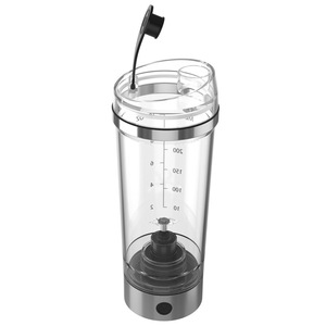 Gobelet à milkshake électrique 250 ml, shaker portable en acier inoxydable avec marquages de mesure pour le café et le mélange de protéines - Product Image 2