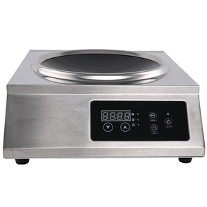 Table de cuisson à induction commerciale 1 foyer 3500W avec capteur tactile concave pour wok – Appareil de cuisine professionnel - Product Image 5