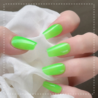 Gel Fluorescent Paresseux Tout-en-un Sans Base Ni Top Coat Style Macaron 5g pour Ongles – Tendance Internet 2026 pour Filles Glamour