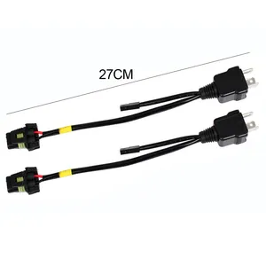 Bi Xenon 35W 55W H4 12V cable wire Harness For H4 9003 Hi/Lo Bi-Xenon HID Bulbs Wiring Controllers Play and plug