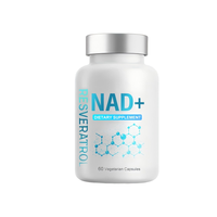 Complément alimentaire en capsules de NAD+, resvératrol, quercétine et berbérine, complément alimentaire en capsules de NAD