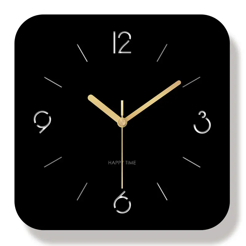 Nordic Minimalista Relógio De Parede Moda Silenciosa Sala De Estar Quarto Relógio De Parede Home Decor Relógio De Quartzo Simples Relógios Domésticos