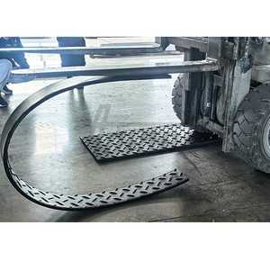 Tapis de protection temporaire pour chantier en UHMWPE, HDPE, PE, anti-corrosion et résistant à l'usure, 4x8, 15 mm, pour extérieur - Product Image 5