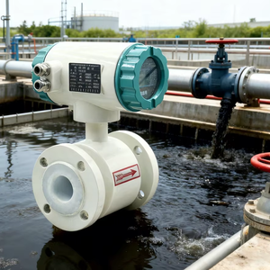 Débitmètre électromagnétique pour eaux usées, Débitmètre pour liquides conducteurs chimiques - Product Image 1