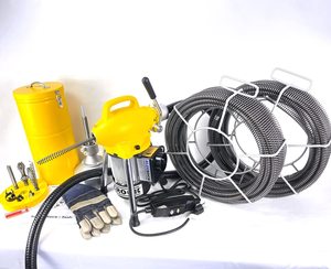 15 metri trapano elettrico 16mm pulizia fogna connettore albero morbido cavo di scarico trivella serpentina <span class=keywords><strong>molla</strong></span> tubo serpente - Product Image 6