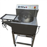 Machine industrielle de fusion et de tempérage du chocolat en acier inoxydable 304, haute efficacité, contrôle précis de la température, nouvelle génération pour les noix