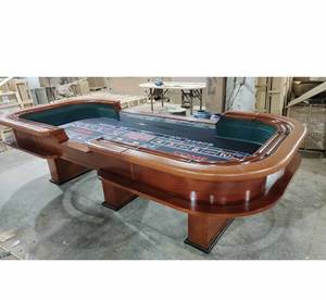 Mesa de Craps Personalizada de 96 Pulgadas, Mesa de Craps Estilo Casino de 10 Pies - Product Image 4