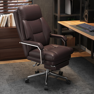 <span class=keywords><strong>Chaise</strong></span> de <span class=keywords><strong>bureau</strong></span> ergonomique inclinable à dossier haut luxueuse, moderne, réglable, douce et durable Ustovian - Product Image 5