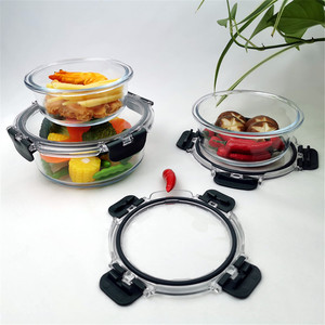Nouveau Design Verre Certifié Les Restes De Nourriture Repas Conteneurs De Haute Qualité - Product Image 3