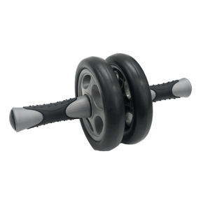 Rouleau abdominal de qualité supérieure, équipement de fitness, roue abdominale double silencieuse et antidérapante de 15 cm, pour exercices abdominaux, entraînement musculaire en salle de sport - Product Image 1