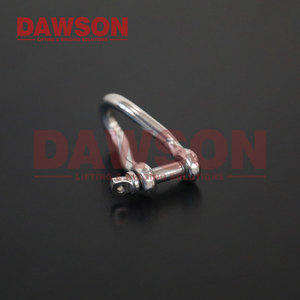 Dawson thép không gỉ Twist <span class=keywords><strong>D</strong></span> còng <span class=keywords><strong>d</strong></span>ưới, aisi304 SS316 vít pin Xoắn còng - Product Image 4