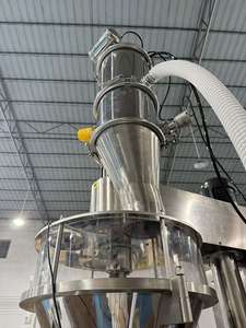 カスタムカスタードカレーロータリードイパック充填ガセット付きプレメイドパウチ角型フラットボトムバッグ挽きコーヒー粉末包装機 - Product Image 4