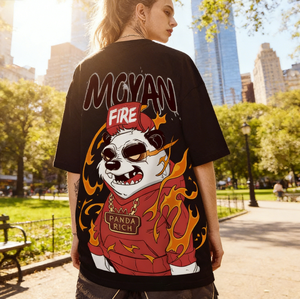 T-Shirt Personalizzate con Design <span class=keywords><strong>Panda</strong></span> in Materiale PET con Stampa a Trasferimento Termico DTF Pronte per la Stampa su Magliette - Product Image 2