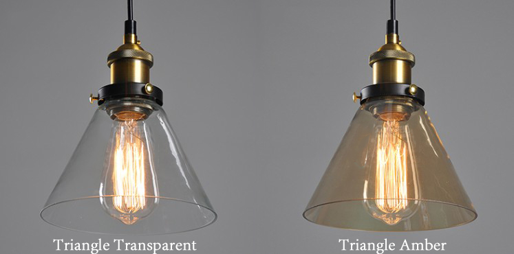 Triangle Transparent/Amber