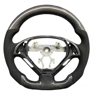 Volante Deportivo de Fibra de Carbono y Cuero para <span class=keywords><strong>Infiniti</strong></span> G37s G25 G37 <span class=keywords><strong>G35</strong></span> Coupé 2009-2013 - Product Image 1