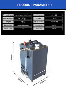 Machine de nettoyage des dépôts de carbone dynamique portable gain de temps, nettoyeur de moteur de voiture, nettoyeur de chambre de <span class=keywords><strong>combustion</strong></span> - Product Image 3