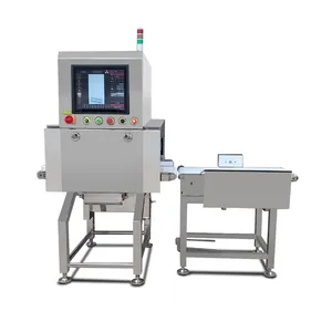 Rilevatore di raggi x metallo e non metallo avanzato x ray ispezionare macchina per alimenti/tessili/plastica/gomma