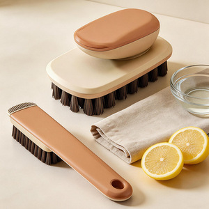 Shoe Brush Soft Nylon Bristles For Shoe Cleaning Household Use - Product Image 1