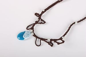 HEYLI Set Vestito e Gonna in Poliestere da Principessa Moana per Bambine <span class=keywords><strong>con</strong></span> Cintura e Collana, per Halloween, Carnevale e Cosplay - Product Image 6