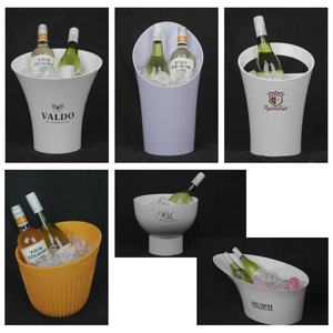 ถังน้ำแข็งแชมเปญสีขาวอะคริลิกขนาด XL - Product Image 5