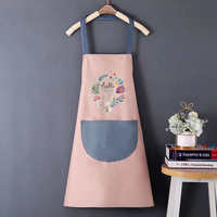 Tablier de cuisine sans manches imperméable et résistant à l'huile, réglable, avec poches pour essuyer les mains, durable, pour chef et tâches ménagères, Royal