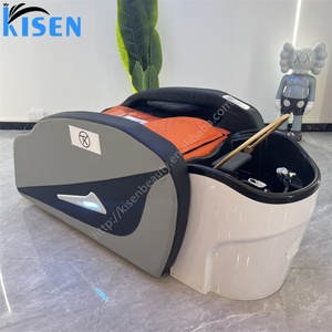 เตียงนวดสระผมแบบปรับเอนได้เต็มที่ ราคาส่งถูกจาก Kisen  รับทำโลโก้ สี แรงดันไฟฟ้า ปลั๊ก และเก้าอี้สำหรับร้านทำผมและสปา - Product Image 6