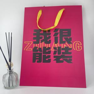 Bolsa con asa de papel impresa personalizada a bajo precio y éxito de ventas - Product Image 6