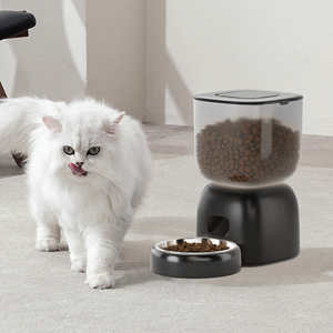 3L akıllı otomatik köpek/kedi maması dağıtıcı besleyici mikroçip Pet malzemeleri çift paslanmaz çelik Modern stil çevre dostu - Product Image 4