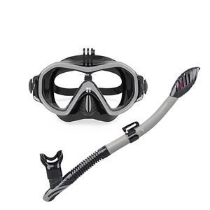 Aloma Professional Fabricante Recién llegado Juego de máscaras de buceo Bajo volumen Snorkel Natación Vidrio impermeable Certificado CE - Product Image 6