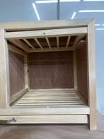 Cage de reproduction pour pigeons, nichoir en bois, maison pour animaux de compagnie, écologique, extérieur, fermeture à bouton, maison de luxe pour oiseaux