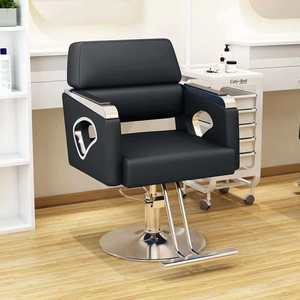 High Quality Multifunctional Synthetic Leather Iron Frame Beauty Salon Barber Chair for Barbershop with Reclining Feature - Product Image 2