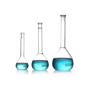 ขวดปริมาตรด้านล่างแบนขนาด25มล. แม่นยำสูงกว่าในห้องปฏิบัติการ - Product Image 6