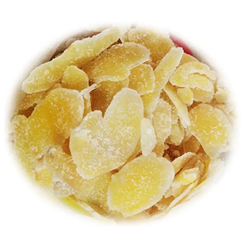 Wholesale Chinese Snack-Preserved Ginger in Syrup Sweet Flavor Dried Fruit