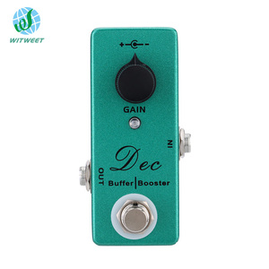 Mini Pedale Buffer Booster per <span class=keywords><strong>Chitarra</strong></span> Elettrica con Effetto Dec e True Bypass - Offerta Speciale Fabbrica - Product Image 1