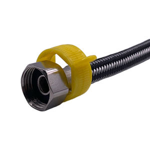 Yowin Vente directe Tuyau flexible en acier inoxydable et nylon tressé <span class=keywords><strong>F1</strong></span>/2*<span class=keywords><strong>F1</strong></span>/2 pour chauffe-eau et raccordement de toilettes - Product Image 2