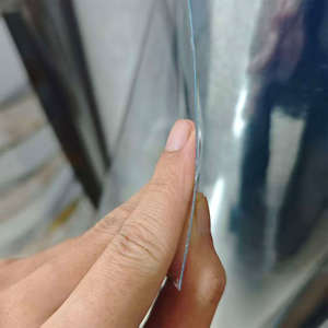 厚みのある<span class=keywords><strong>PVC</strong></span>製透明難燃性フロアガードマット、耐圧・防火床保護シート、装飾・建設用 - Product Image 2