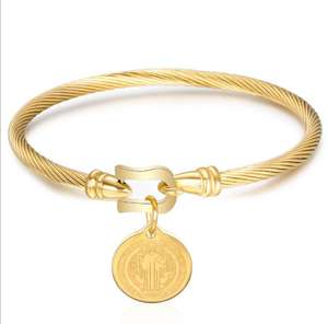 Bracelets inspiré du dieu de fer, pour femmes, bijou chrétien, vente en gros - Product Image 1