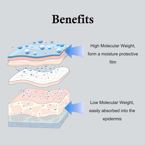 אבקת חומצה היאלורונית כיתה אבקת חומצה היאלורונית עם משקל מולקולרי גבוה ונמוך אבקת חומצה היאלורונית - Product Image 5