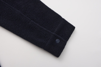 Manteau pour hommes en laine d'agneau mérinos lourde et chaude coupe-vent personnalisé en usine de Solarwool