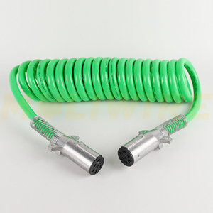 Xe tải Trailer Cáp 4/12 + 2/10 + 1/8 đo dây Cáp 12ft 7 cách cuộn nhiệm vụ nặng nề điện cáp điện - Product Image 2