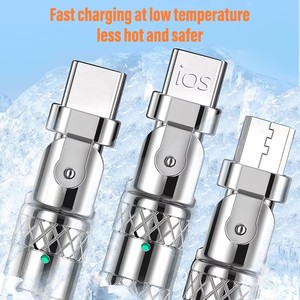120W <span class=keywords><strong>3</strong></span> in1 180 độ quay khuỷu tay <span class=keywords><strong>C</strong></span>áp dữ liệu Silicone lỏng TPE USB <span class=keywords><strong>C</strong></span> PD Loại <span class=keywords><strong>C</strong></span> <span class=keywords><strong>3</strong></span> trong <span class=keywords><strong>1</strong></span> USB 6A nhanh chóng sạ<span class=keywords><strong>c</strong></span> <span class=keywords><strong>c</strong></span>áp dữ liệu - Product Image 4