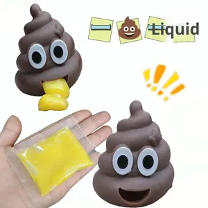 Juguete de Broma Unisex TUBIBI, Bola Antiestrés de <span class=keywords><strong>EVA</strong></span> con Forma de Huevo Vomitando Excremento, para Mayores de 14 Años - Product Image 1