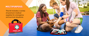 Trousse <span class=keywords><strong>de</strong></span> premiers secours portable pour la maison, fabriquée en usine, avec fournitures médicales <span class=keywords><strong>d</strong></span>'urgence - Product Image 5
