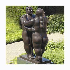 Tay Khắc Cuộc Sống Kích Thước Die Cast Kim Loại Fernando Botero Bronze Chất Béo Người Phụ Nữ Nghệ Thuật Bức Tượng Điêu Khắc Cho Trang Trí Sân Vườn - Product Image 6